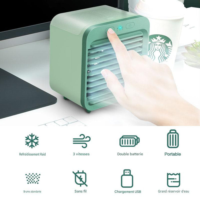 Mini Climatiseur Portable USB 3 Vitesses