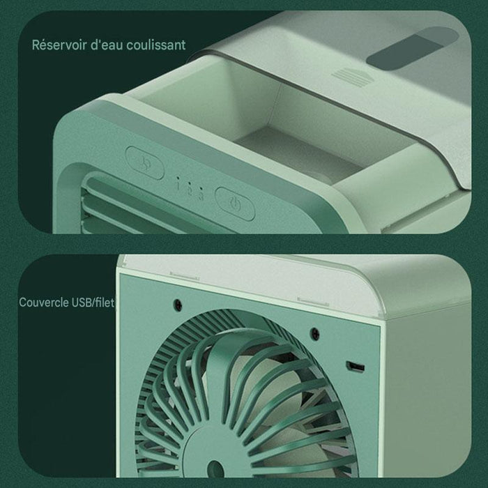 Mini Climatiseur Portable USB 3 Vitesses